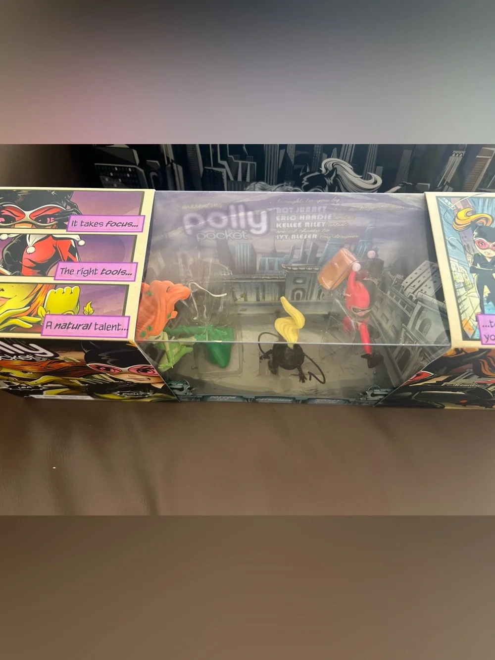 2012 San Diego Comic-Con Polly Pocket DC Villains Action Figure Set *RARE*